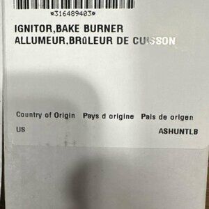316489403 Igniter BRAND NEW OEM